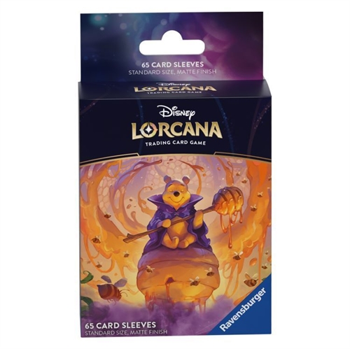 Pooh - Plastiklommer (65 Sleeves) - Disney Lorcana